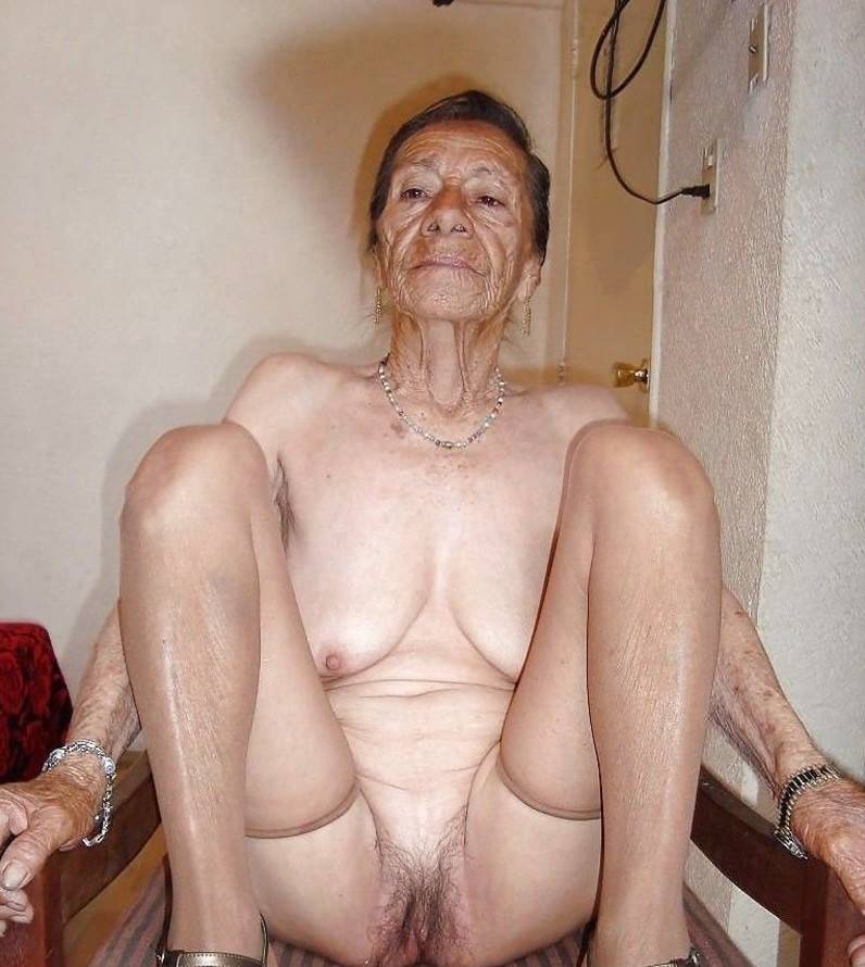 Very old naked women