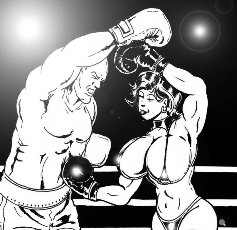 Nude Female Boxing