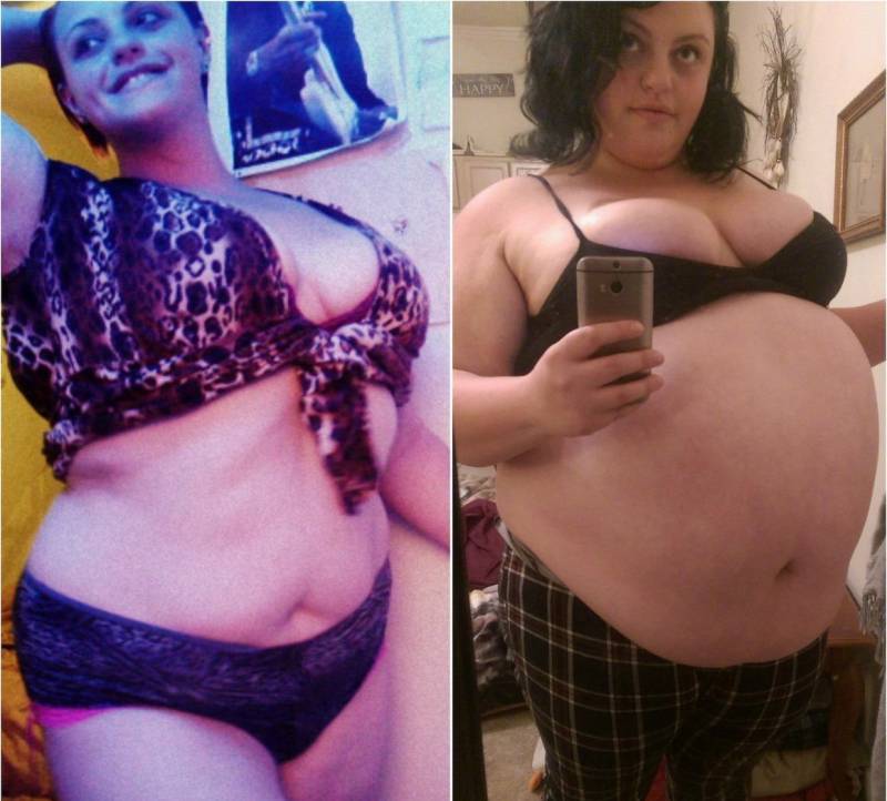 Жирный живот у девушки